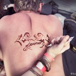 Dani's henna tattooing