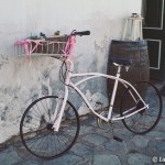 Bicycle at Geelbek restaurant