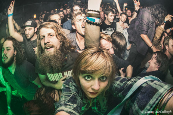 Protest the Hero: moshpit selfie